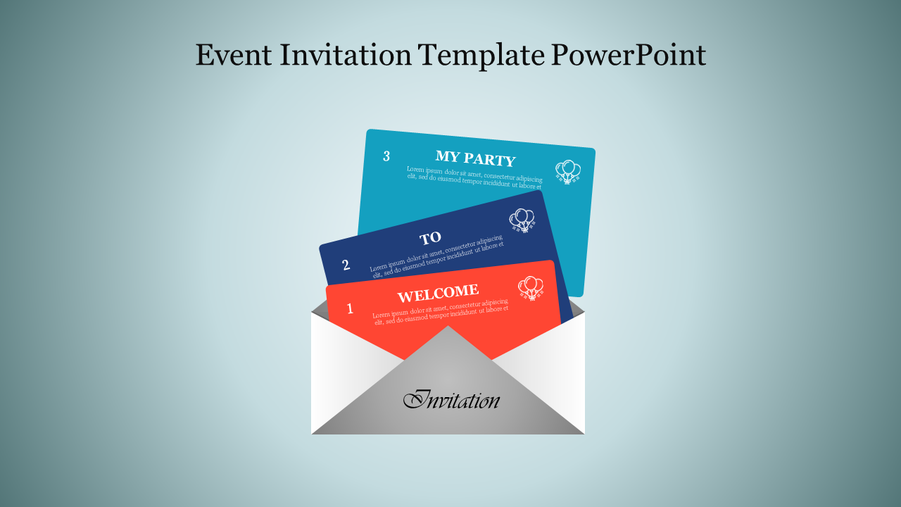 Event Invitation Template PowerPoint