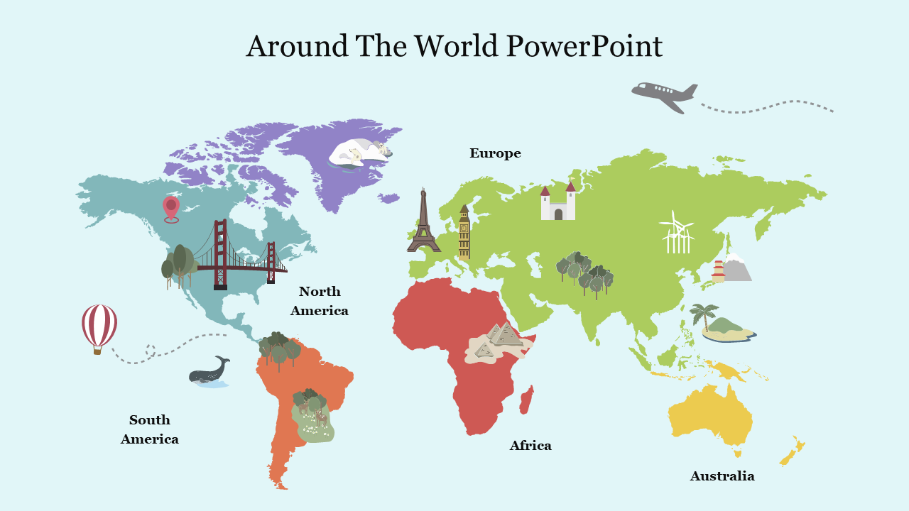 Around The World PowerPoint