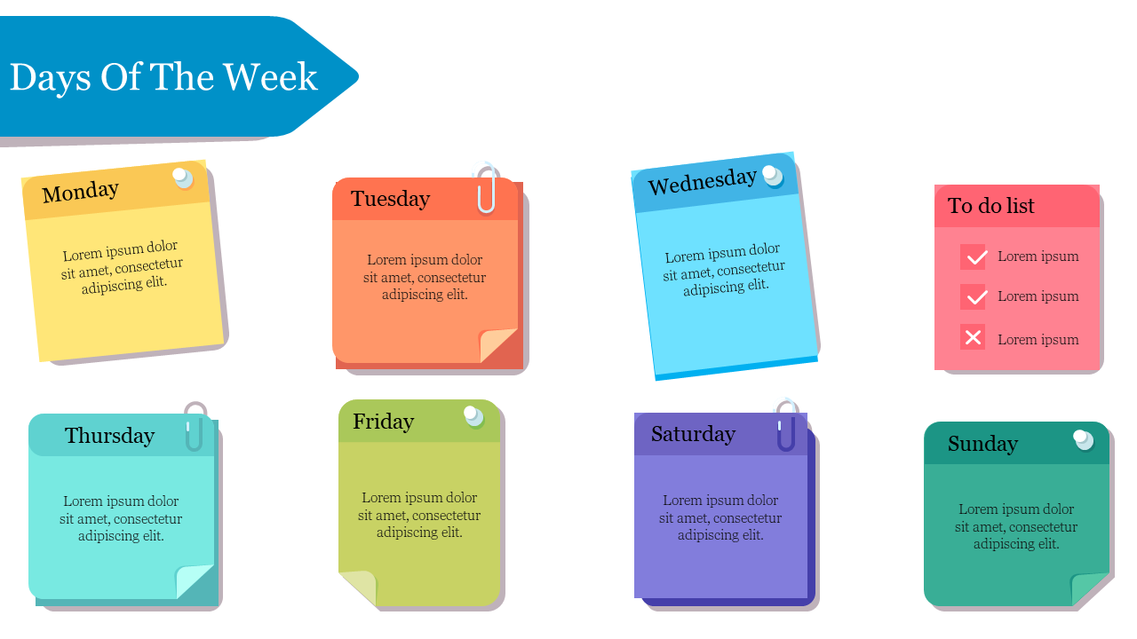 Days Of The Week PPT