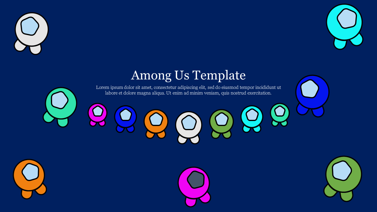 Among Us PowerPoint Presentation Template and Google Slides