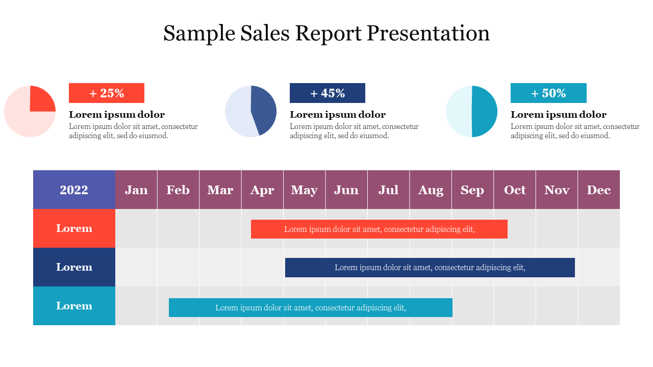 Sample Sales Report Presentation