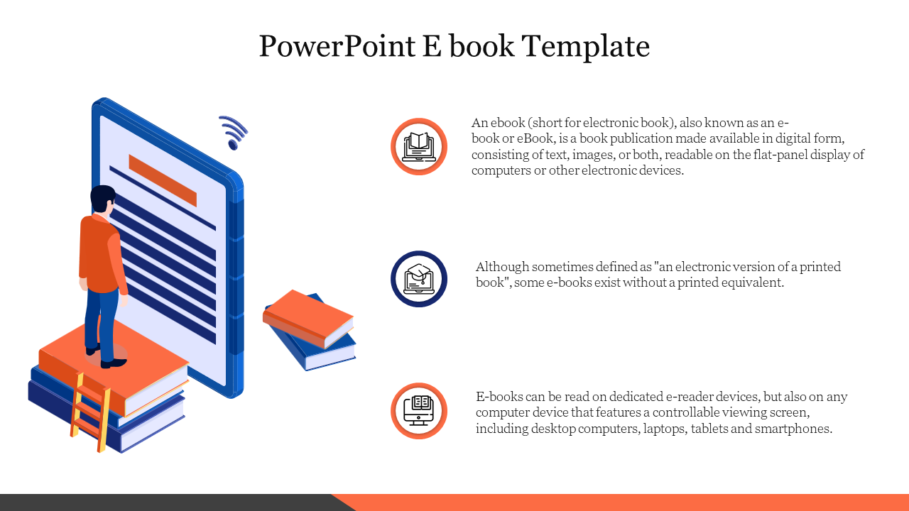 PowerPoint E book Template Free