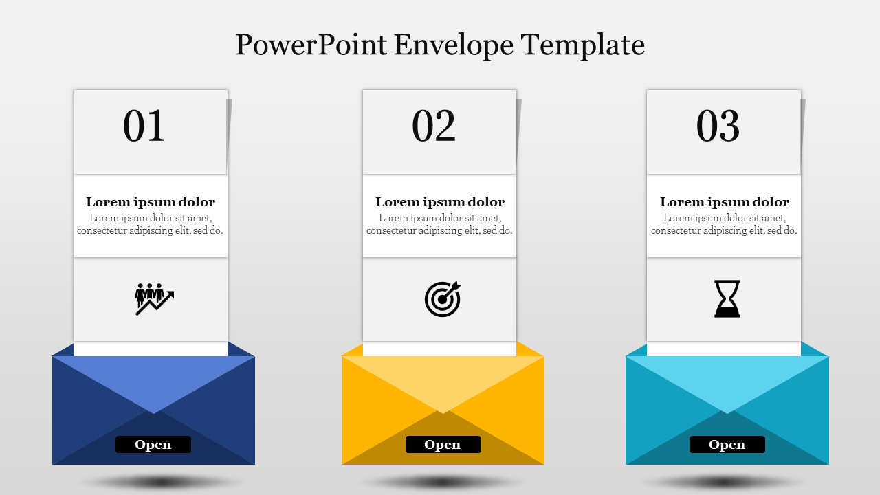 PowerPoint Envelope Template