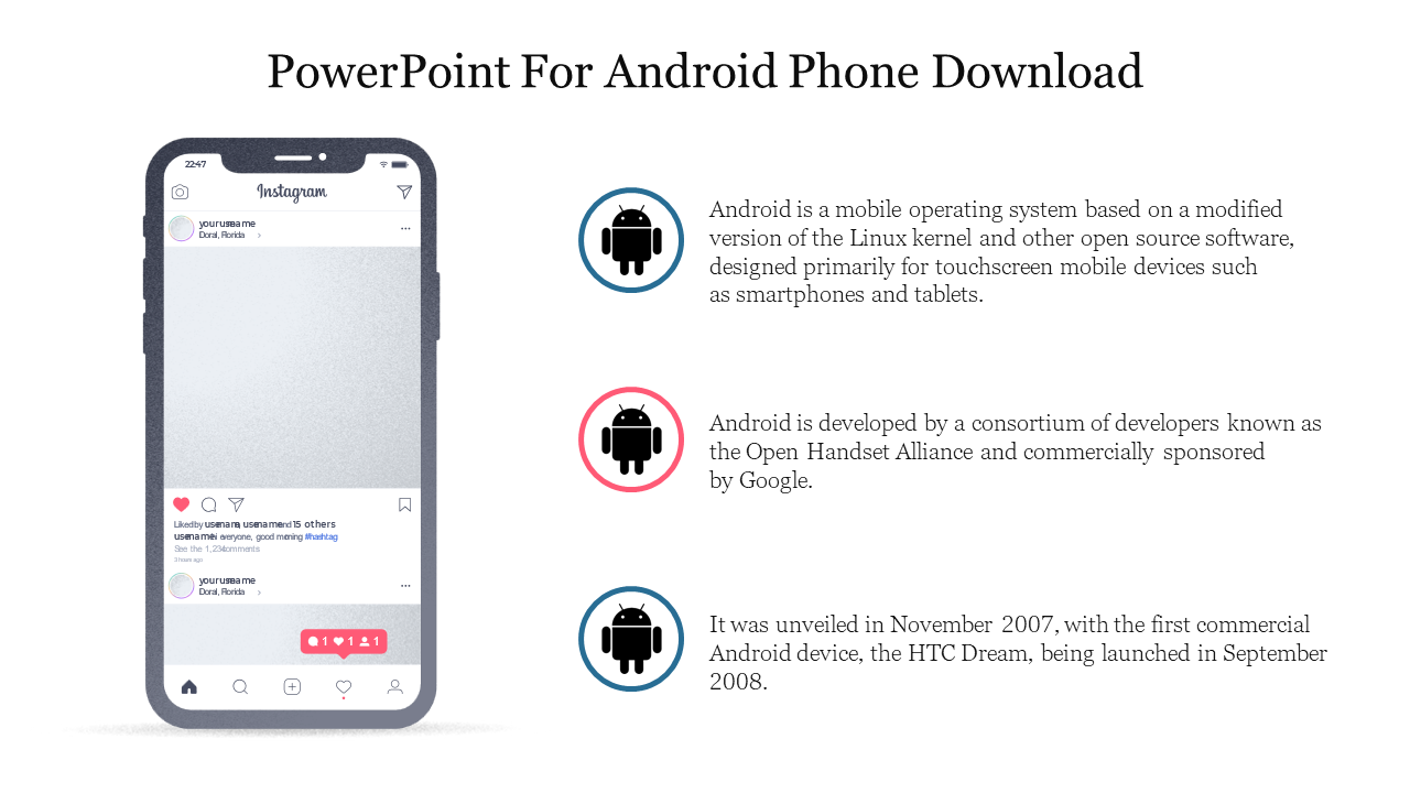 Free - Effective PowerPoint For Android Phone Download Slide 