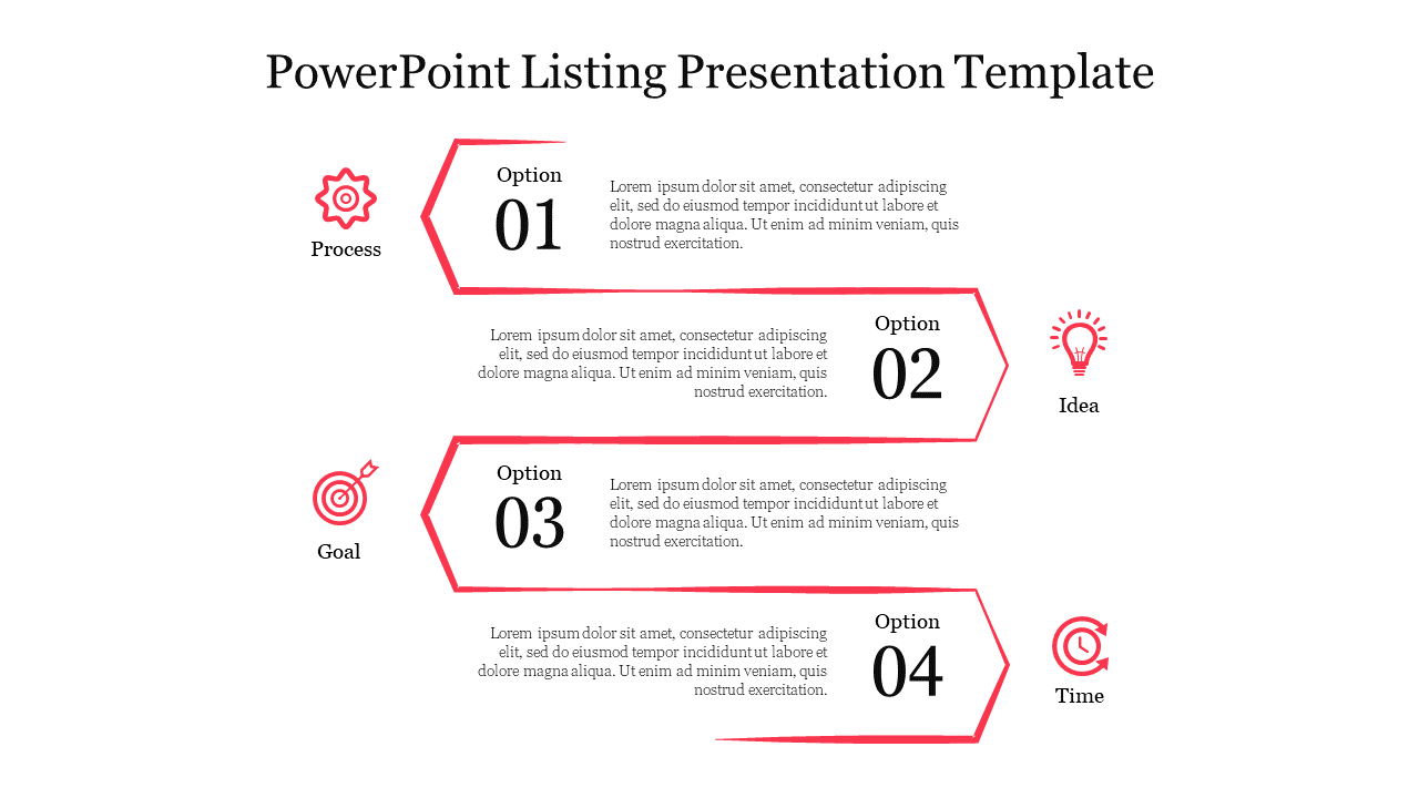 Creative PowerPoint Listing Presentation Template Slide 