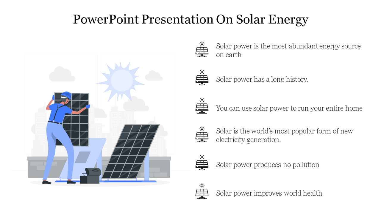 PowerPoint Presentation On Solar Energy