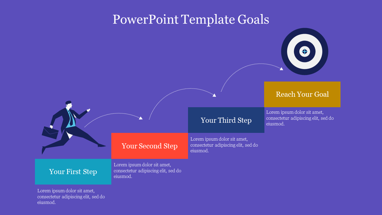 Effective PowerPoint Template Goals Presentation Slide