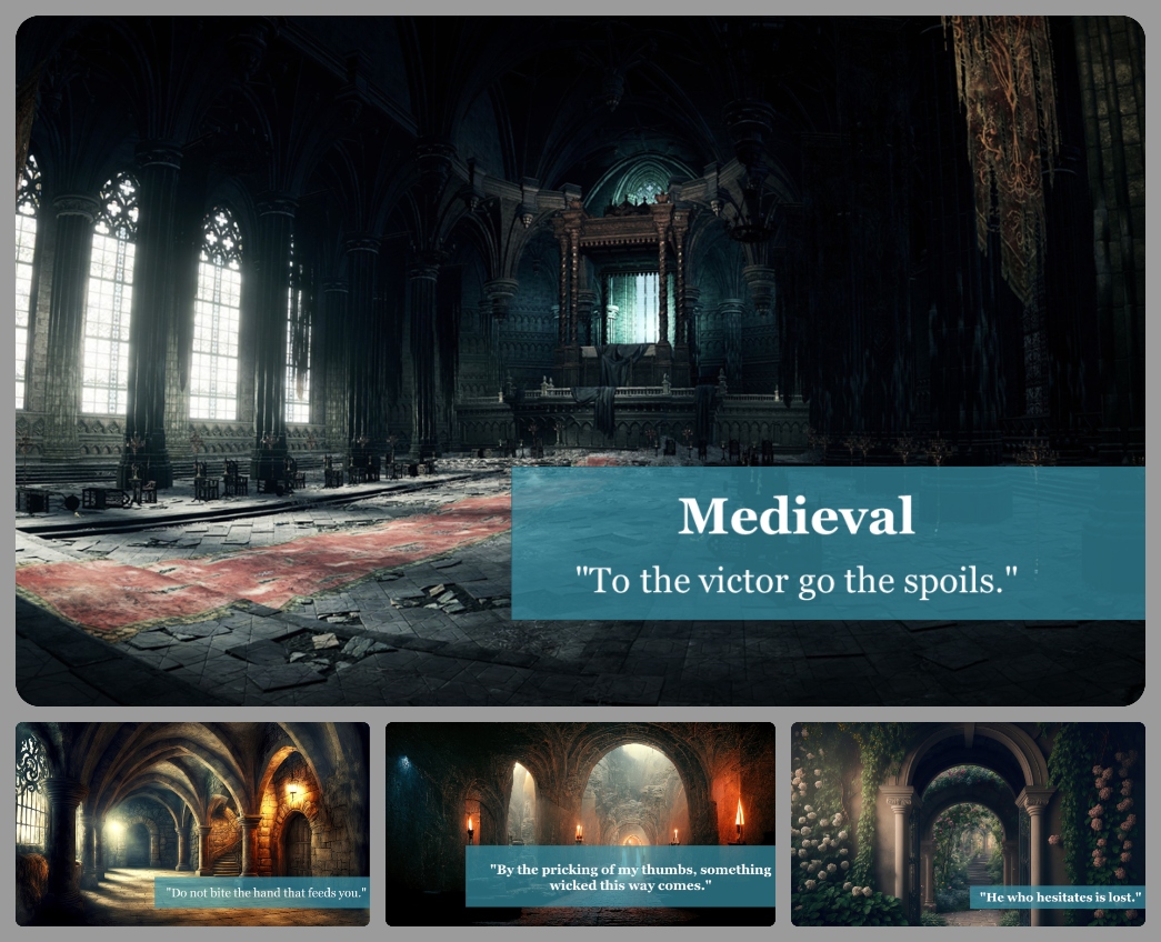 Medieval Background PowerPoint And Google Slides Themes