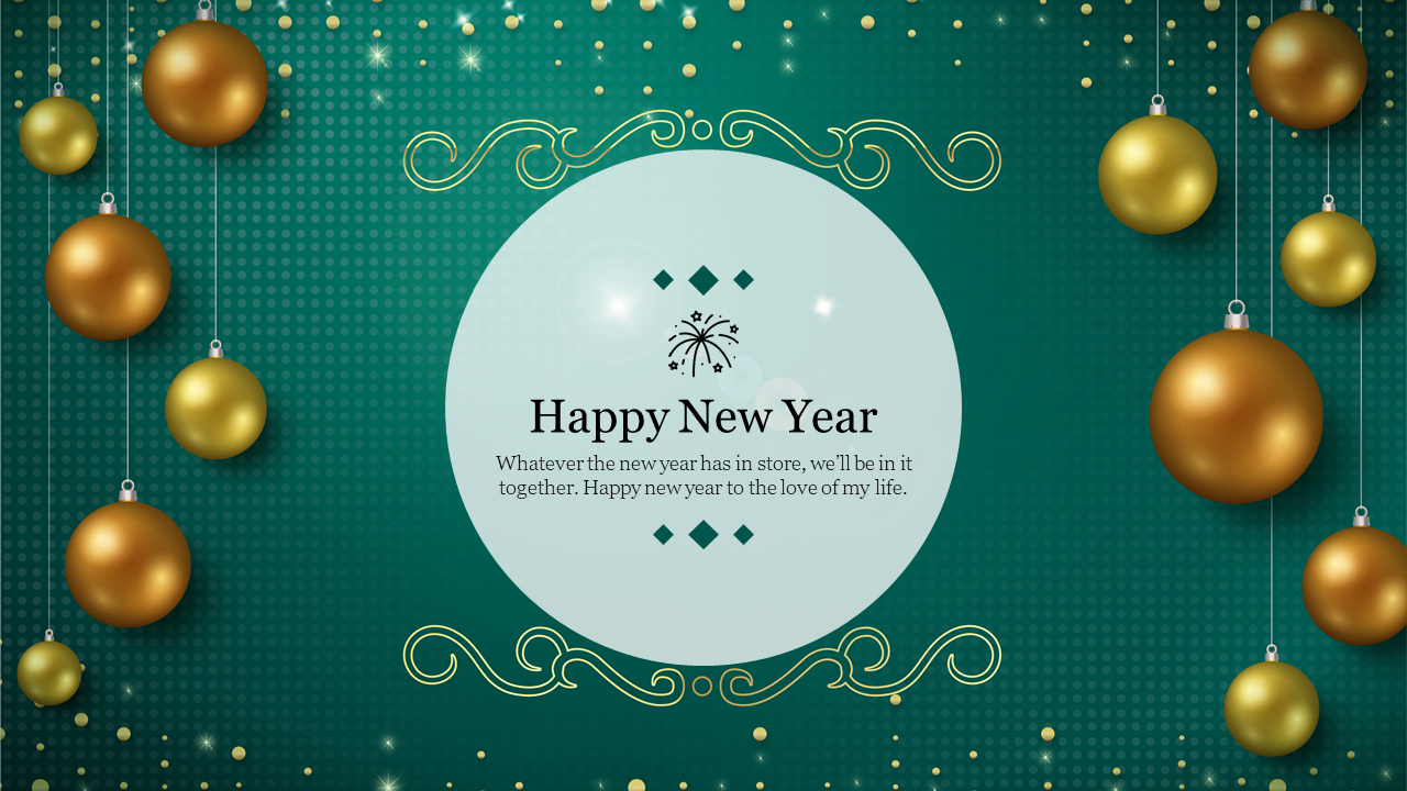 Happy New Year PPT Free Download