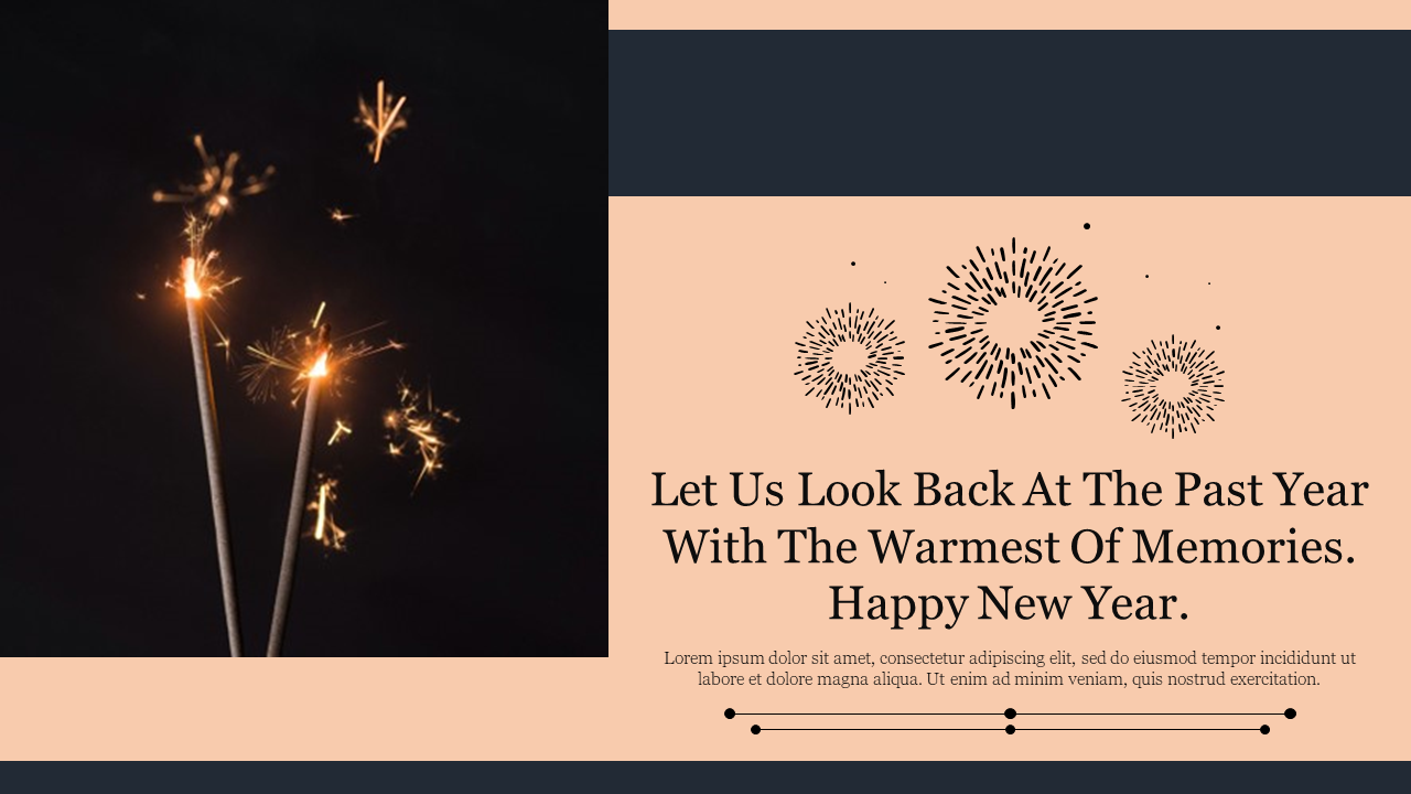 Template PowerPoint Happy New Year