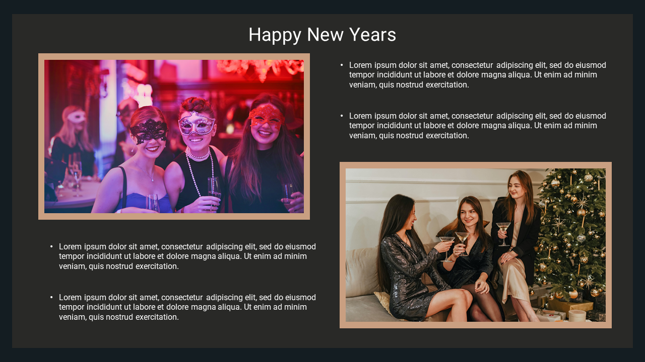 New Years Google Slides Template