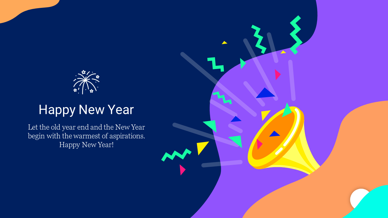 Happy New Year Google Slides and PPT Template Presentation
