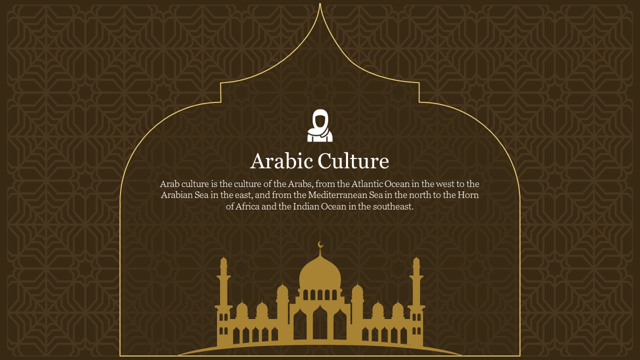 presentation slide in arabic