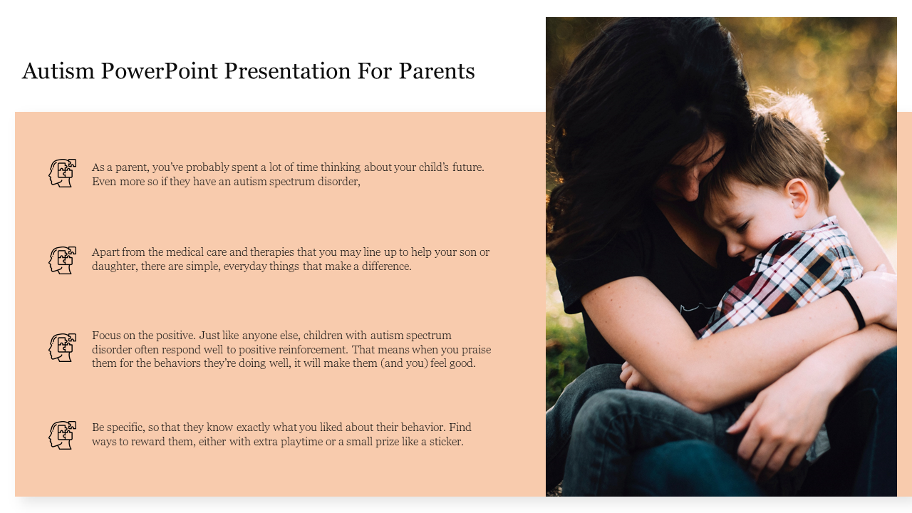 Autism PowerPoint Presentation For Parents