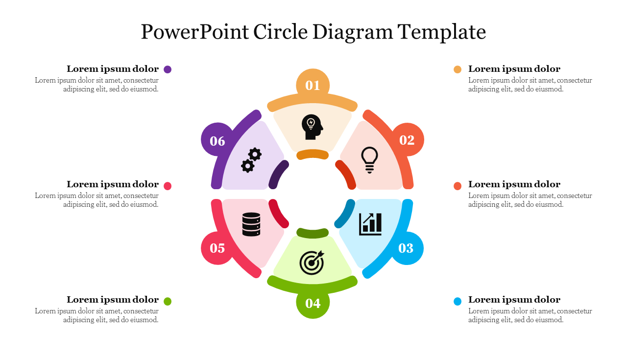 Free PowerPoint Circle Diagram Template
