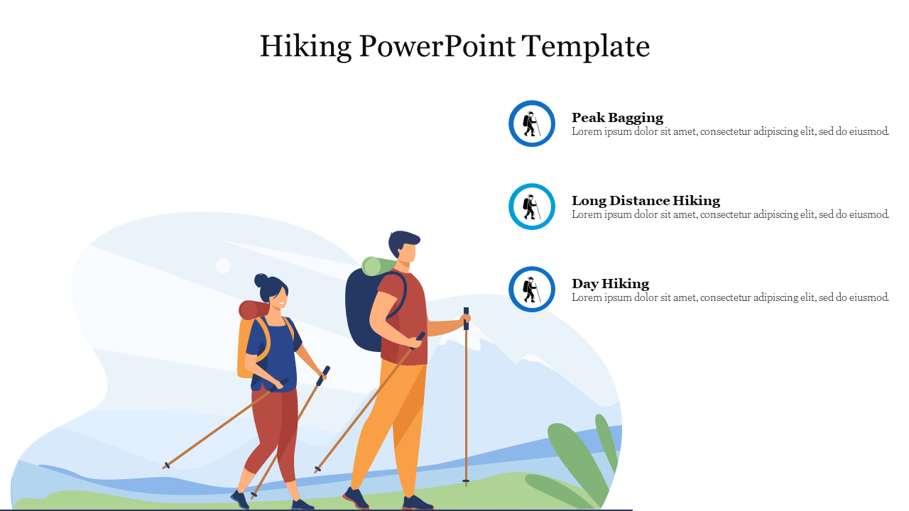 Free Hiking PowerPoint Template