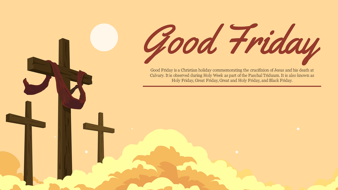 Free - Effective Good Friday PowerPoint Templates Presentation 