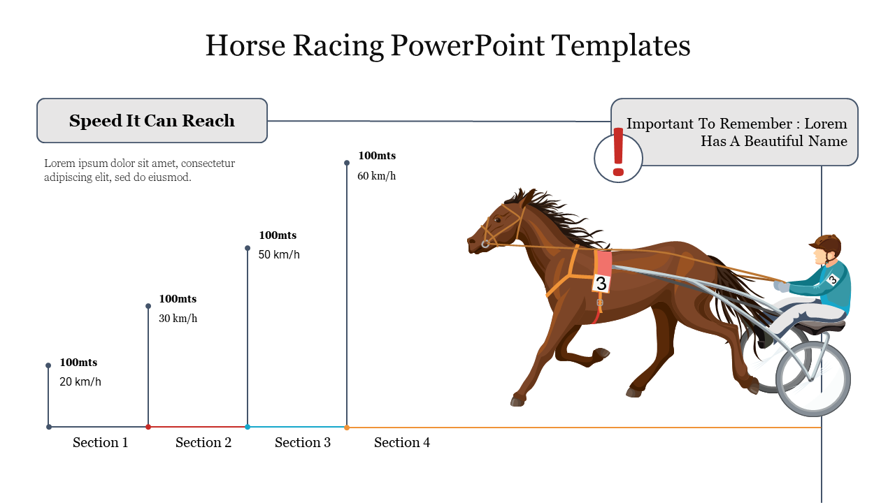 Free - Best Horse Racing PowerPoint Templates Presentation Slide
