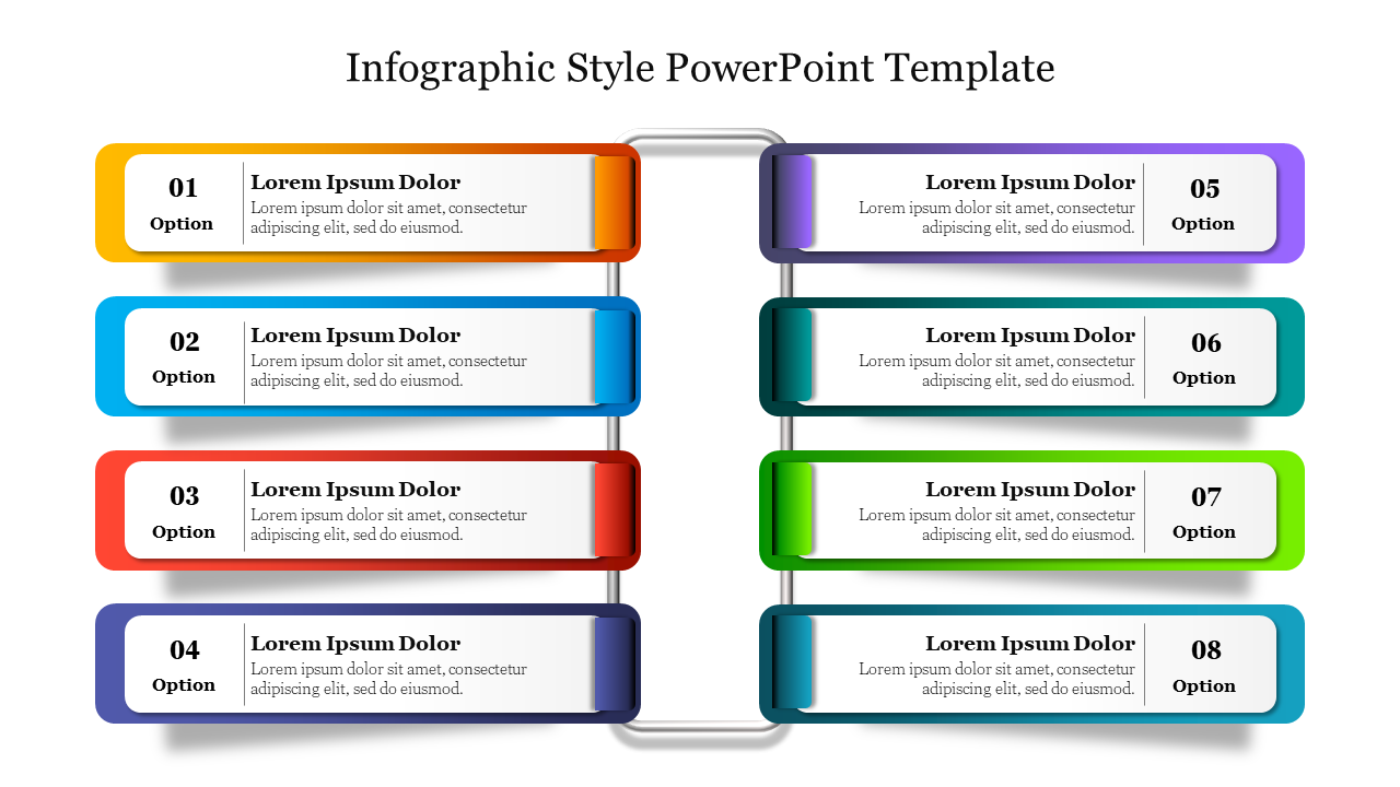 Infographic Style PowerPoint Template Free