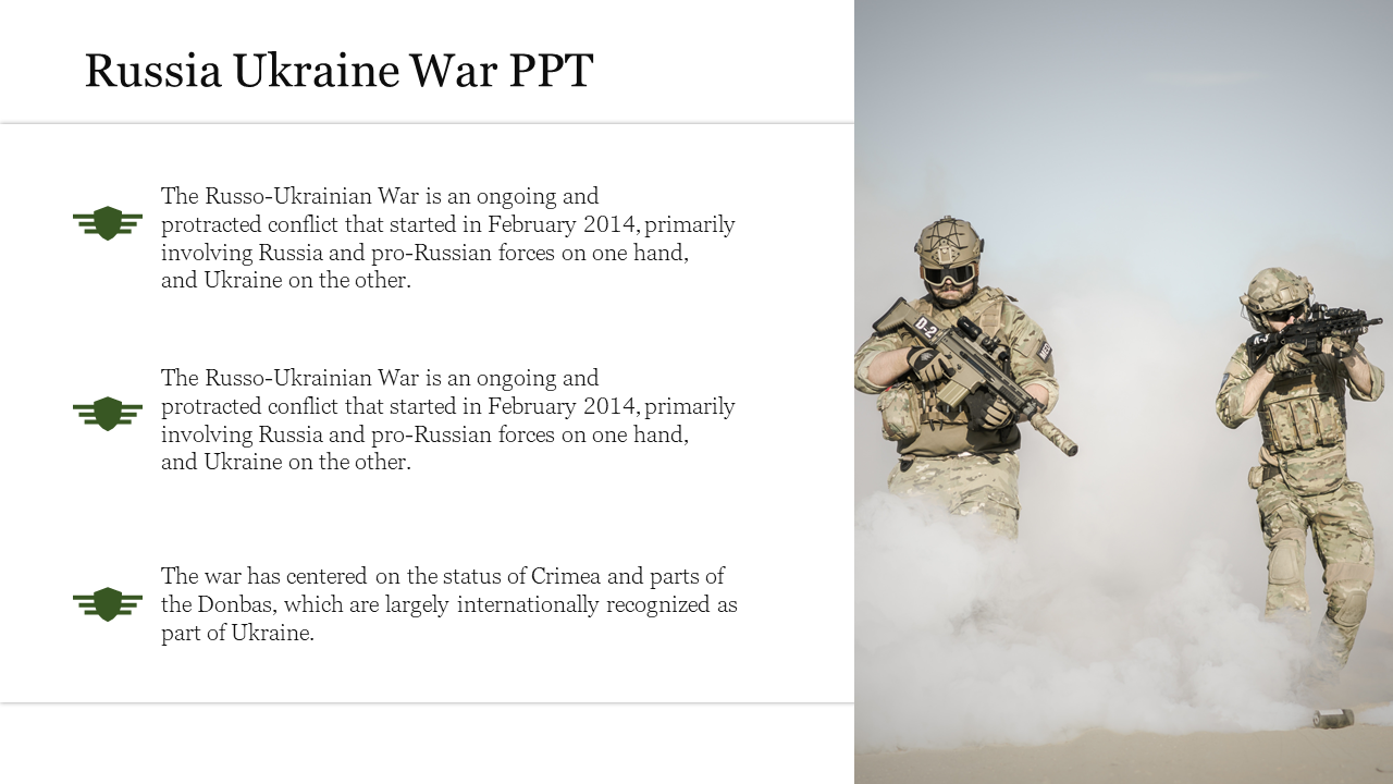 Russia Ukraine War PPT