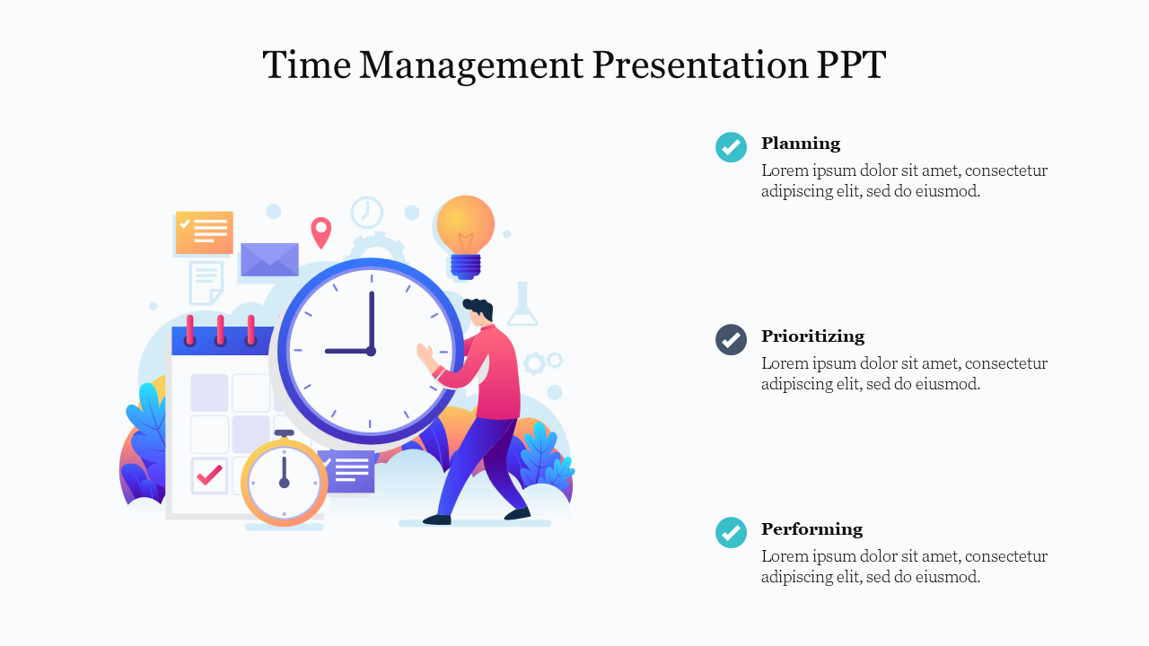 Time Management Presentation PPT