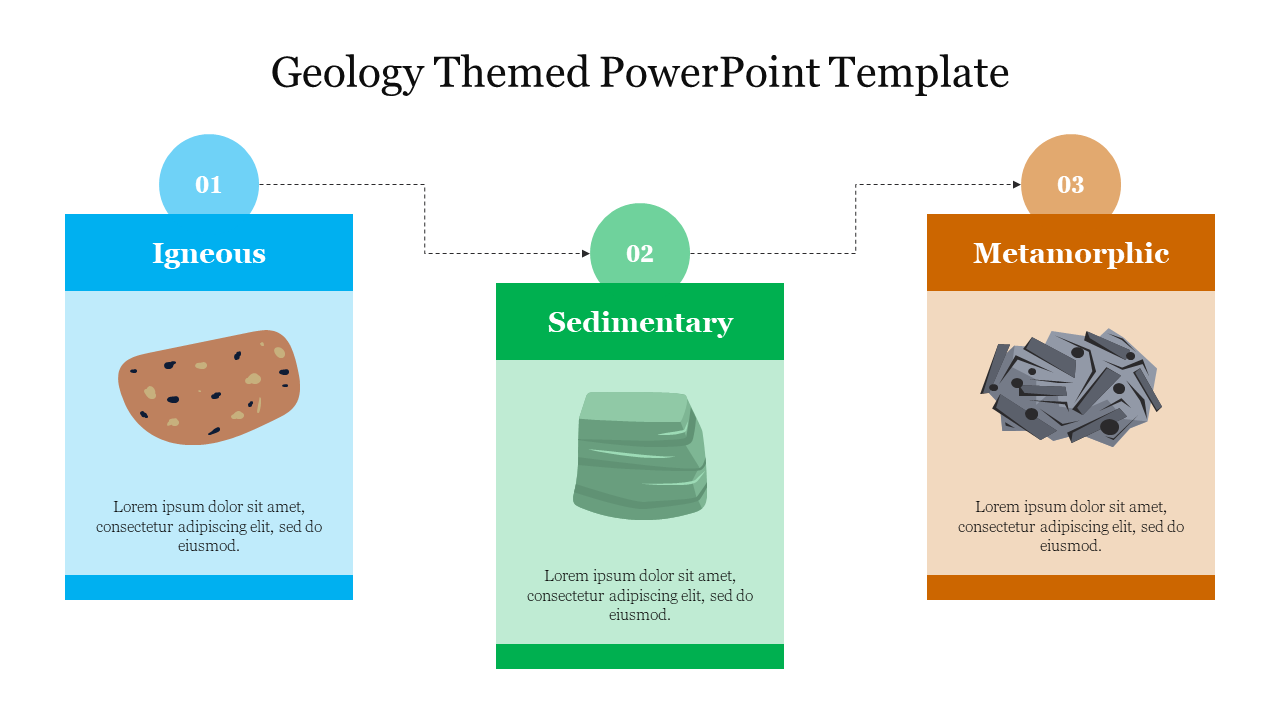 Geology Themed PowerPoint Template