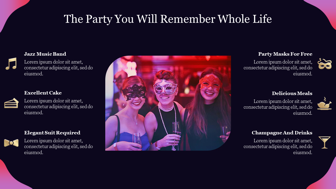 Free - Editable Party PPT Templates Download Presentation 