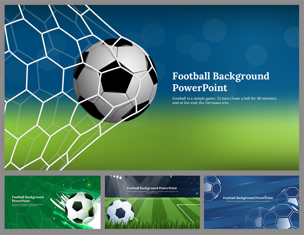 Football Background PowerPoint and Google Slides Templates