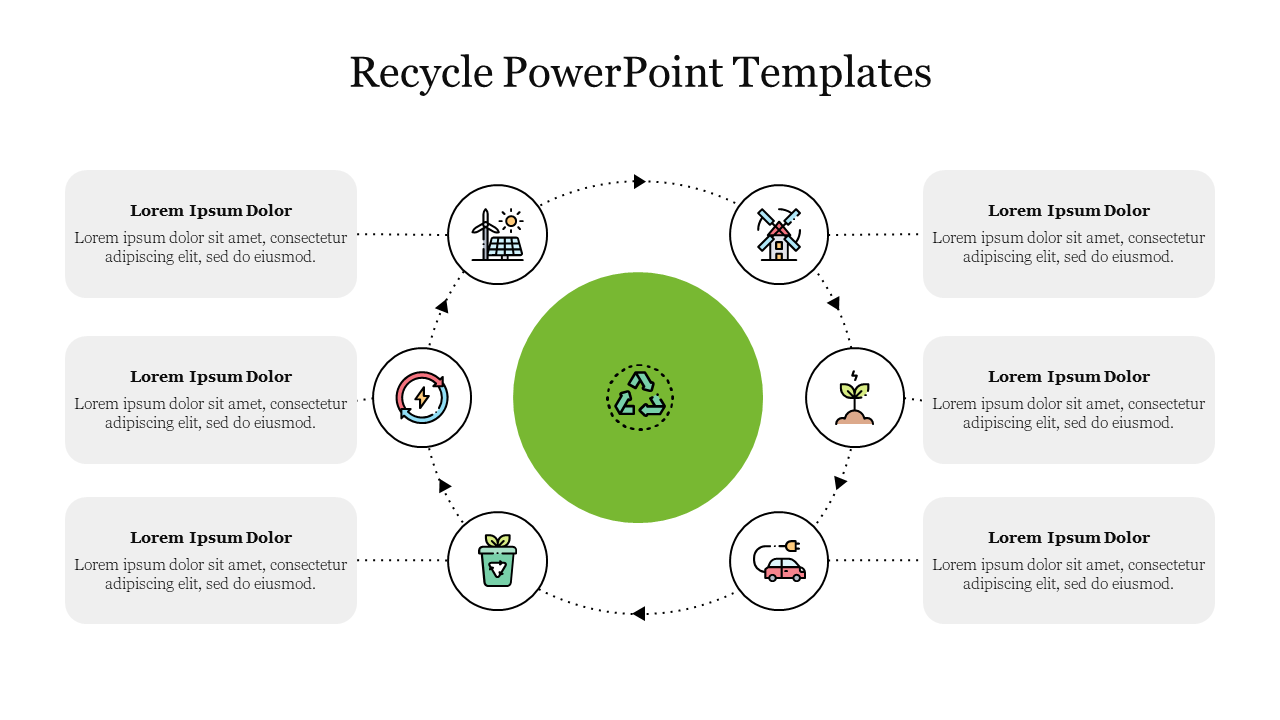 Free Recycle PowerPoint Templates