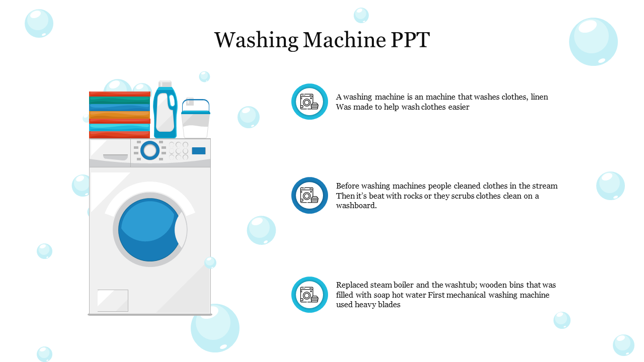 Washing Machine PPT