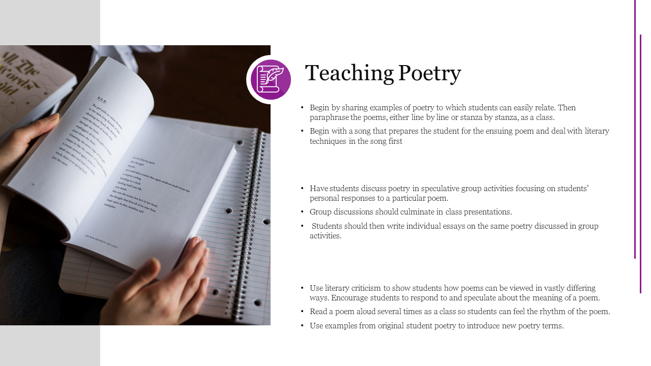 Teaching Poetry PPT