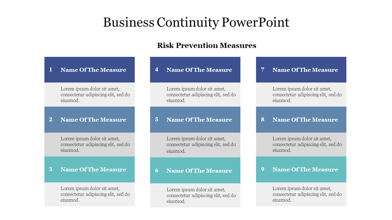 Business Continuity PowerPoint