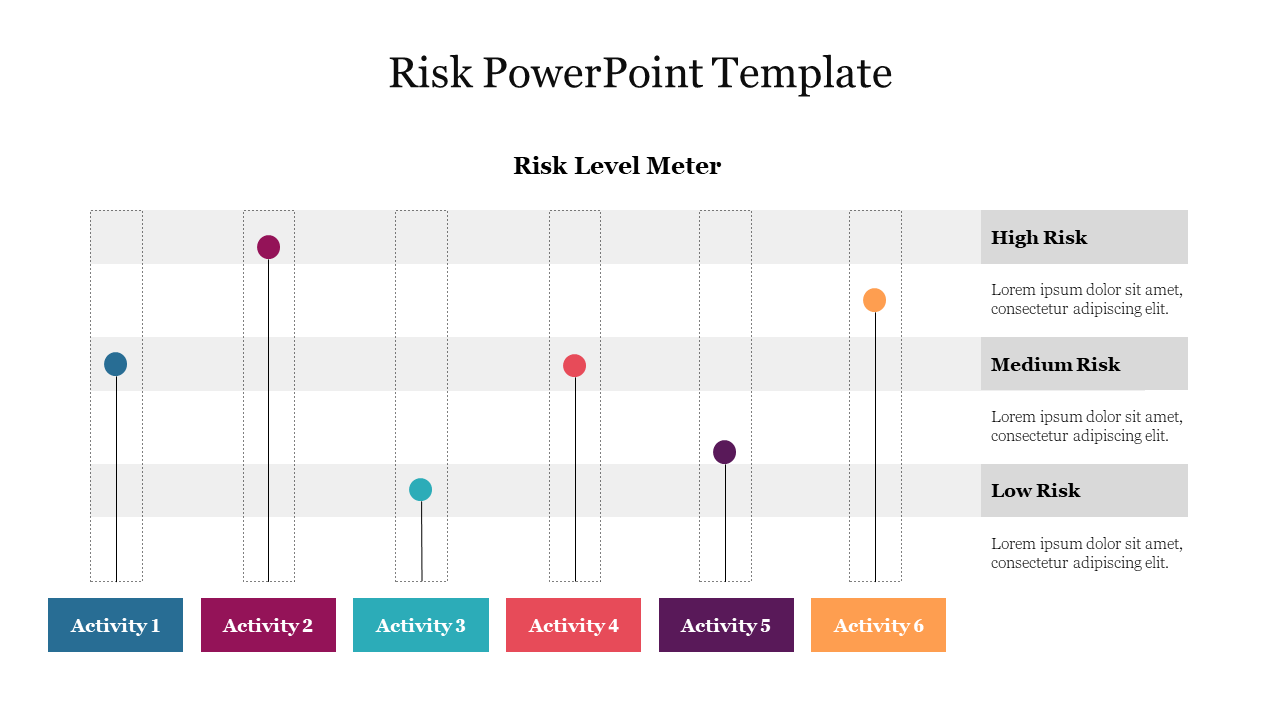 Free - Effective Risk PowerPoint Template Presentation Slide 