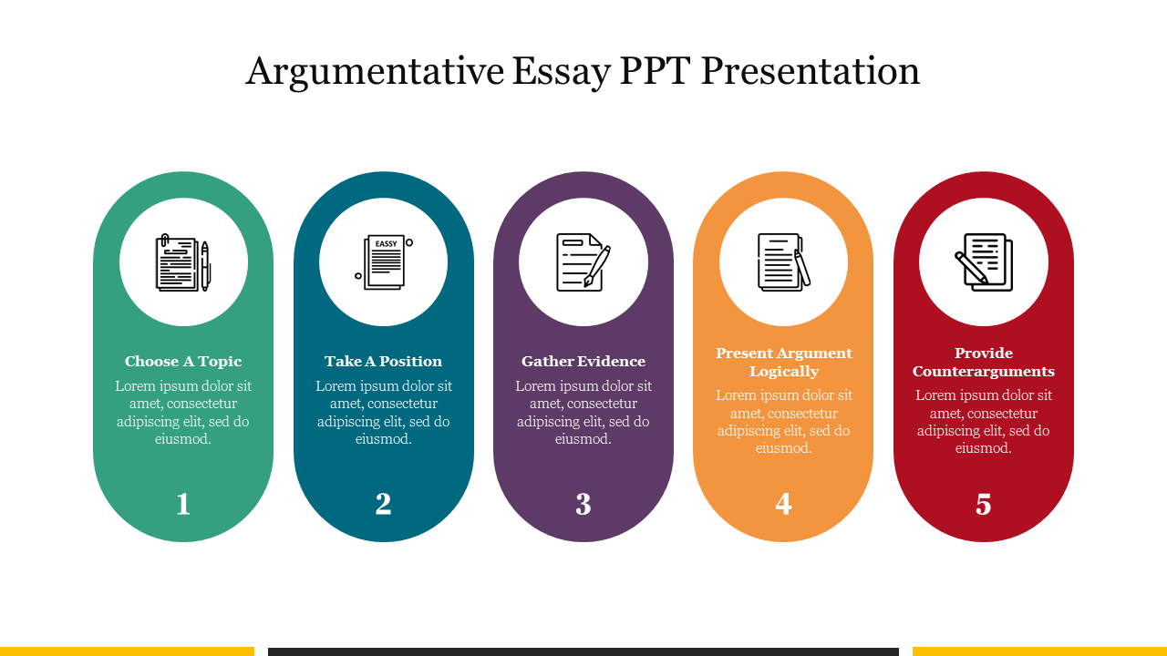 Argumentative Essay PPT Presentation