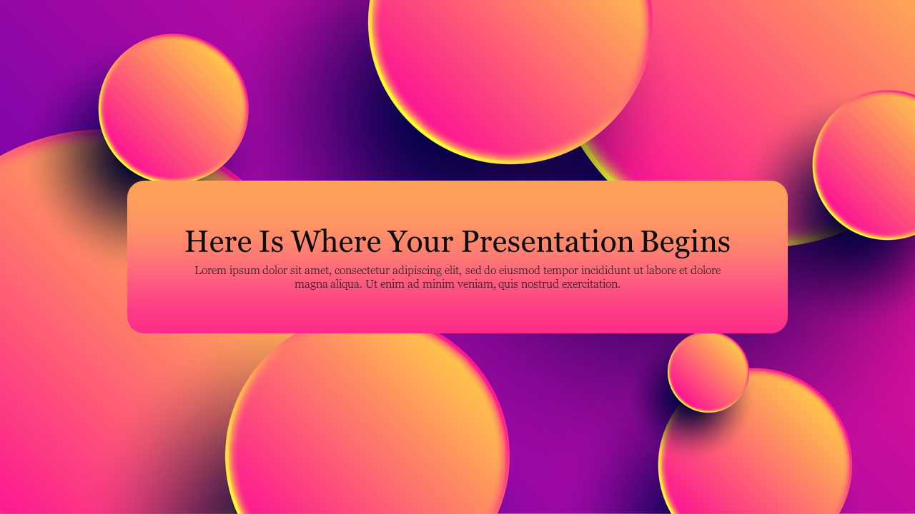 Free - Best Abstract PowerPoint Background Download Slide