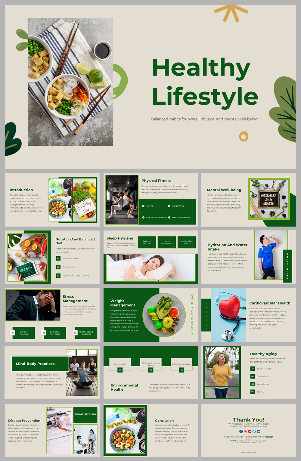 presentation for healthy lifestyle