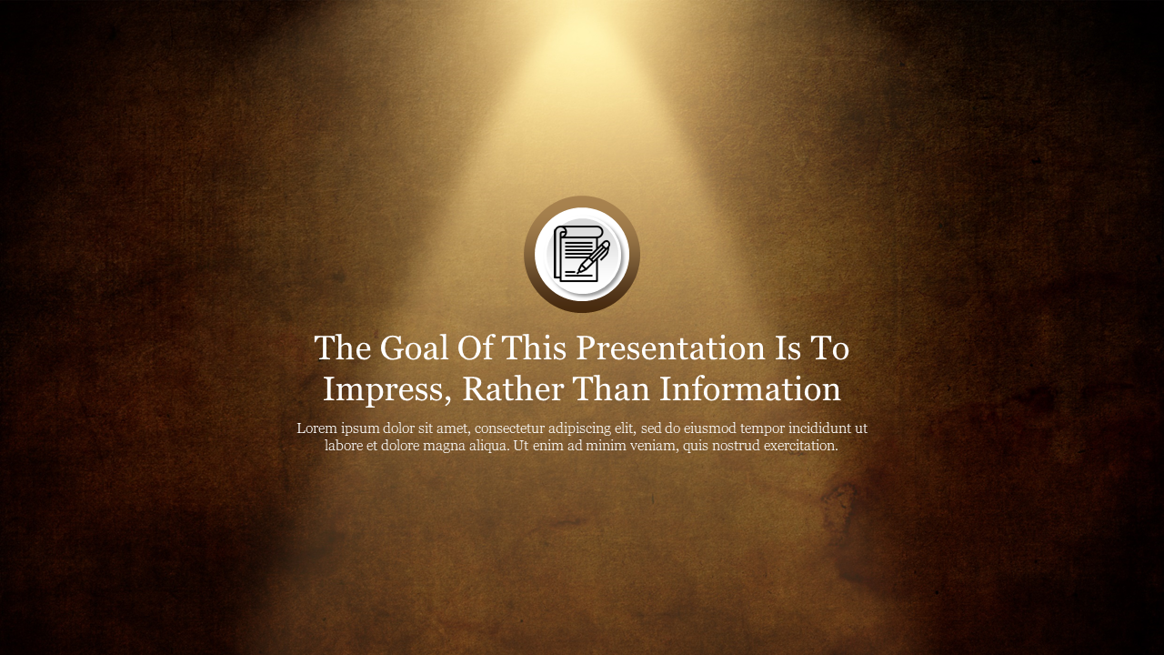Effective Old Time PowerPoint Backgrounds Template