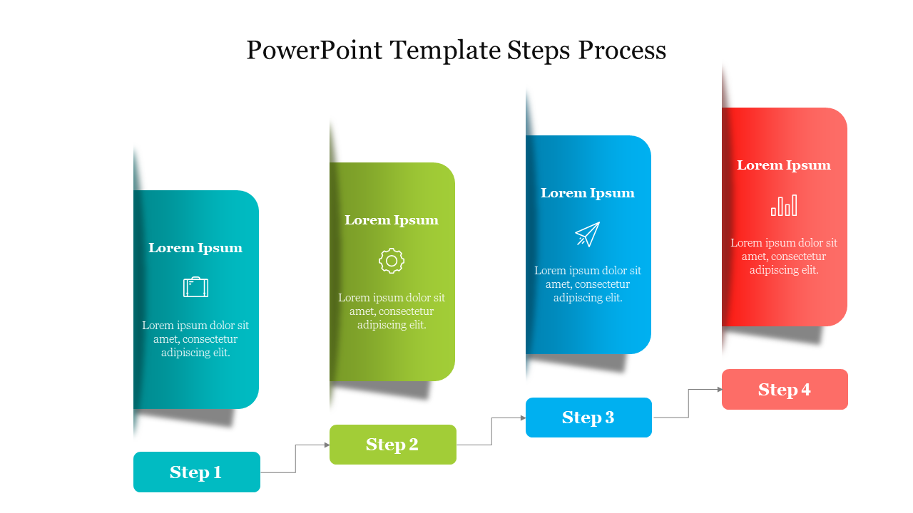 Effective Powerpoint Template Steps Process Presentation 