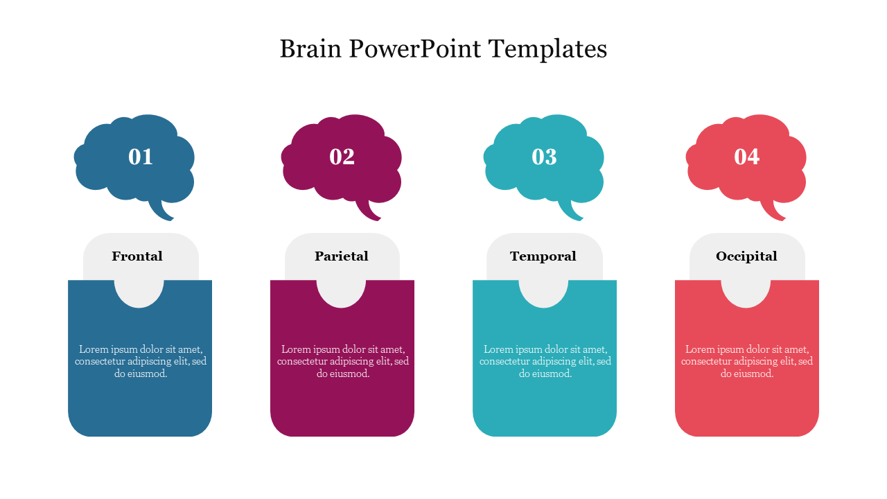Free - Creative Brain PowerPoint Templates Presentation Slide