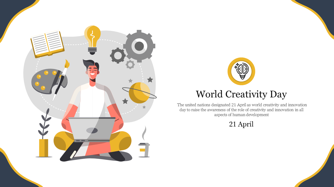 Effective World Creativity Day PowerPoint Template