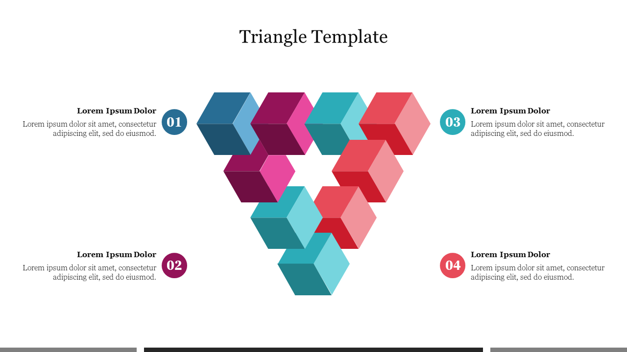 Free - Effective Triangle Template PowerPoint Presentation Slide 