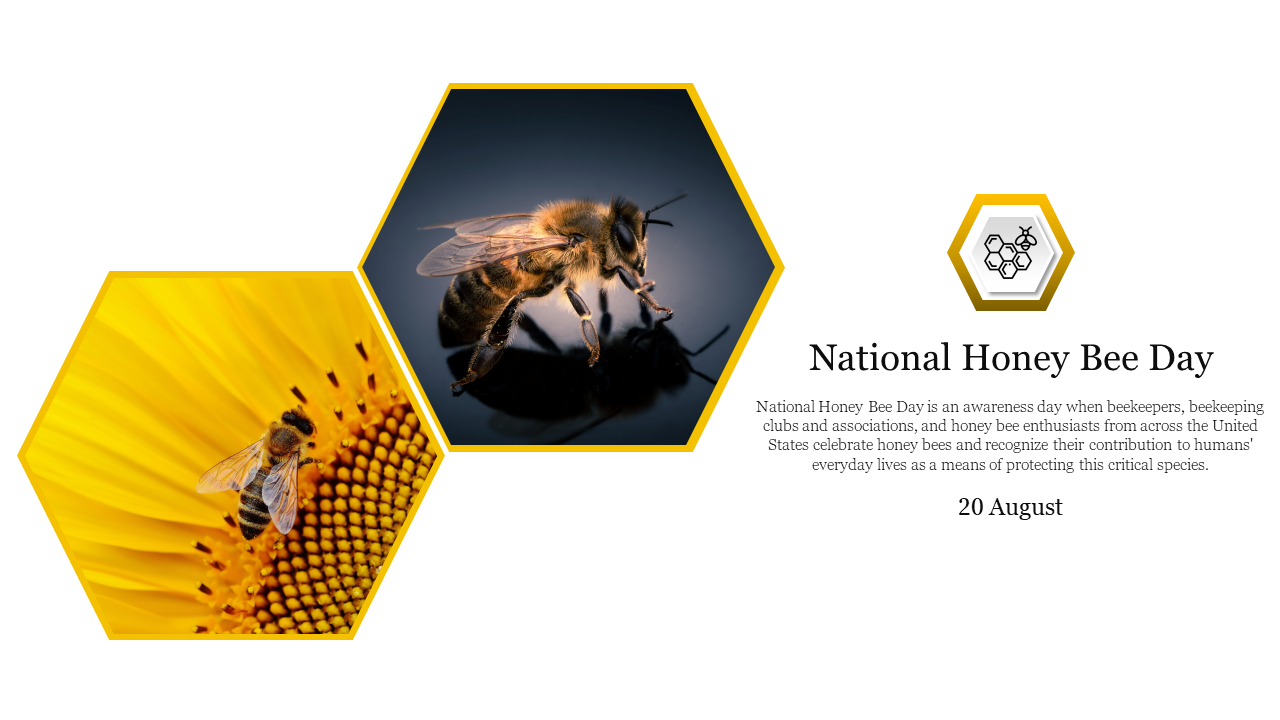 Free - Effective Honey Bee PowerPoint Templates Download Slide 