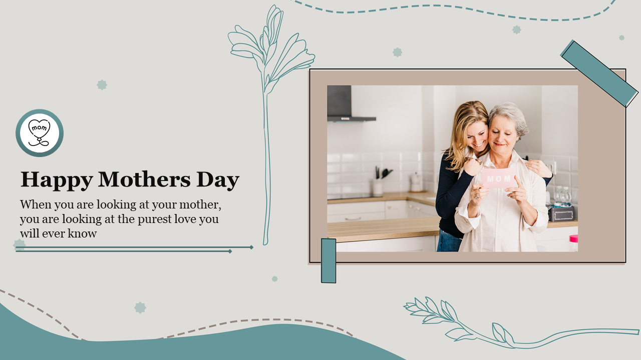 Effective PowerPoint Templates For Mothers Day Slide 