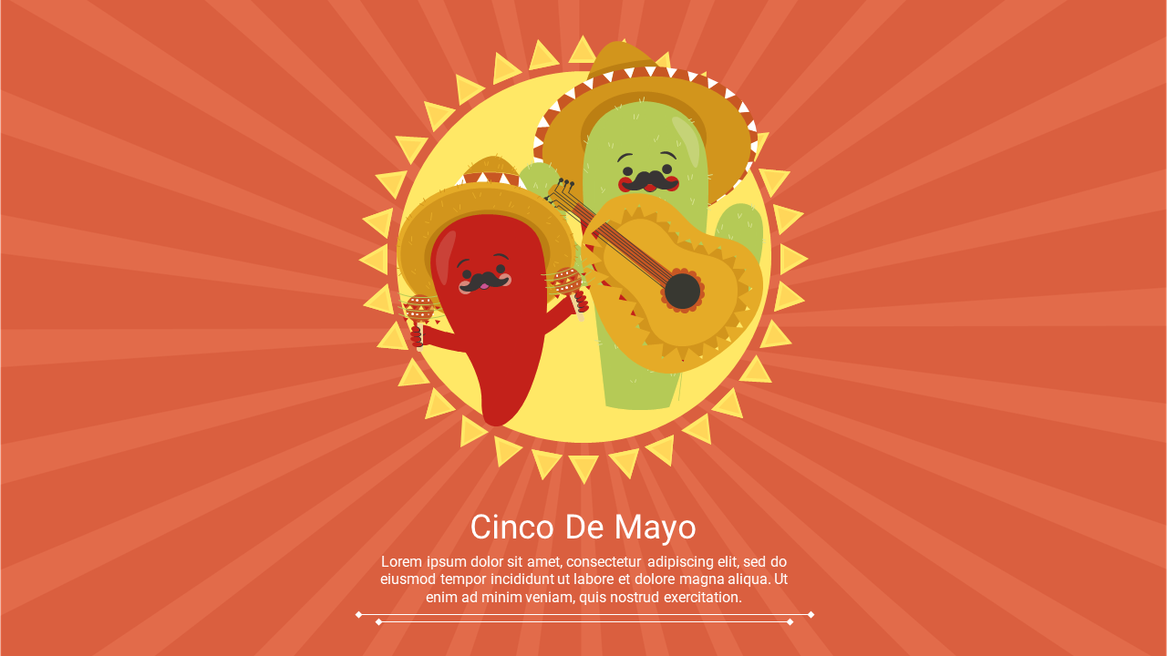 Best Cinco De Mayo Google Slides Theme Presentation 