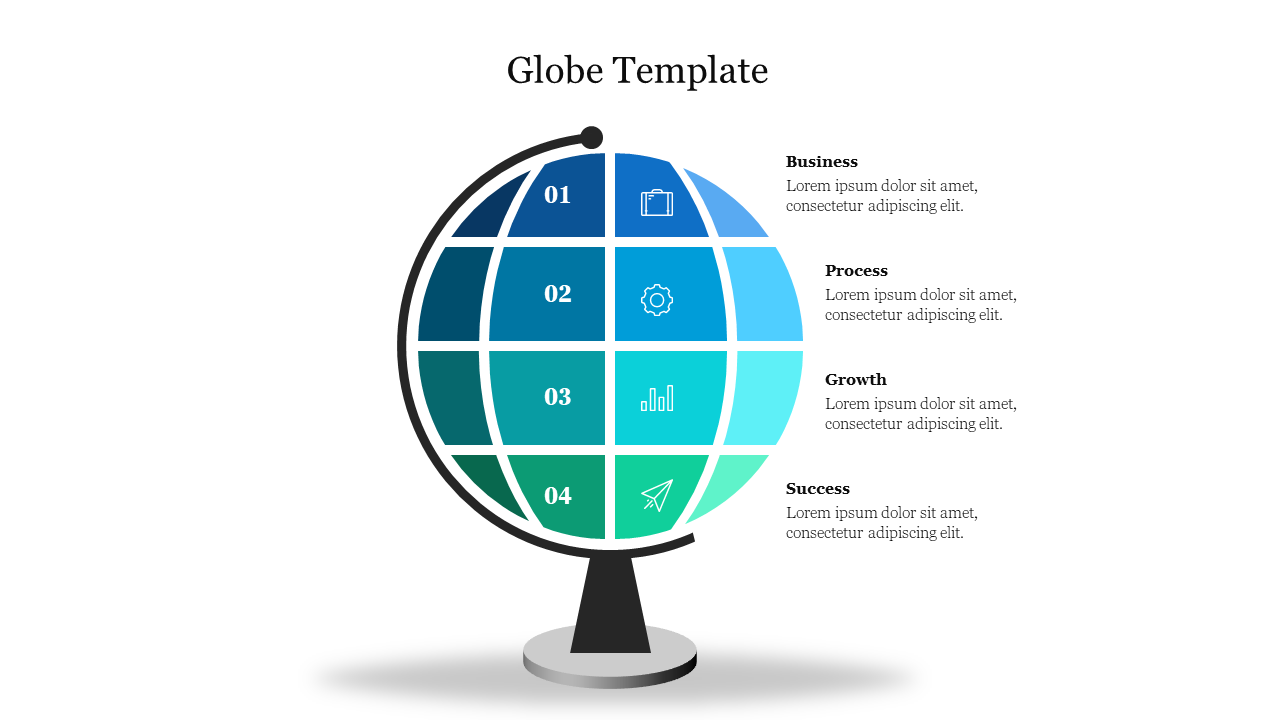 Effective Globe Template PowerPoint Presentation Slide 