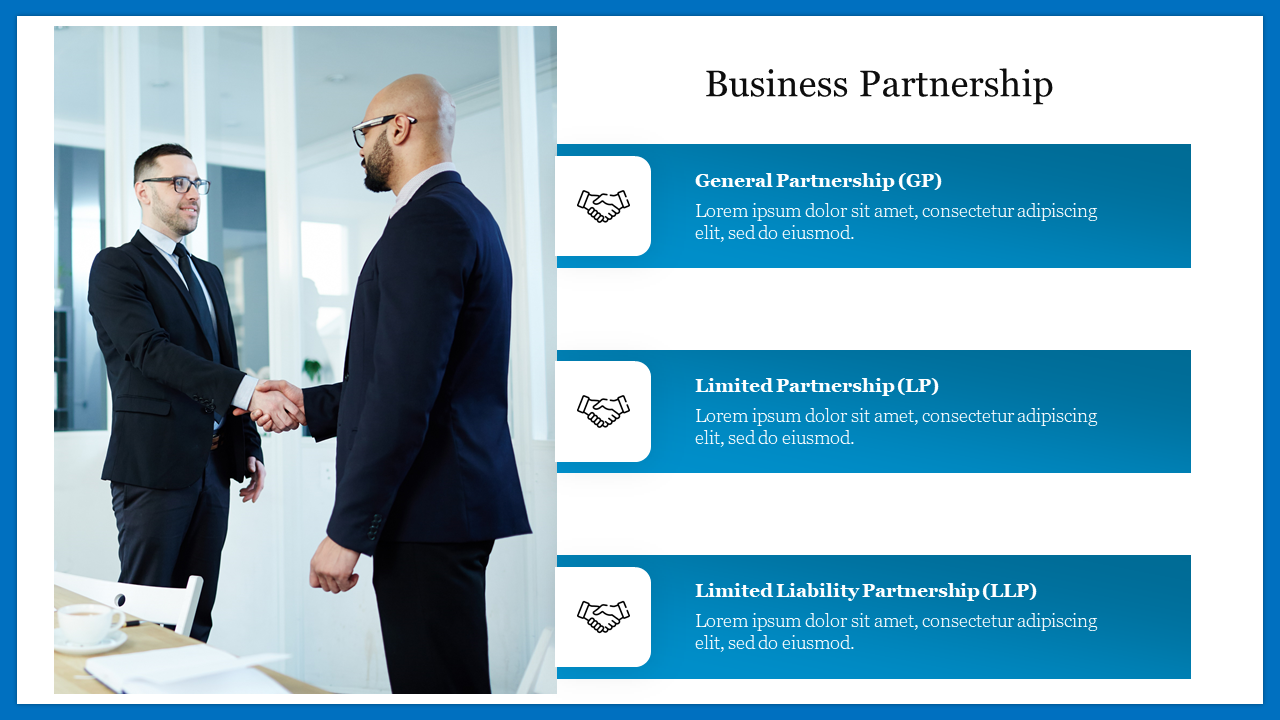 Free PowerPoint Templates For Business Partnership
