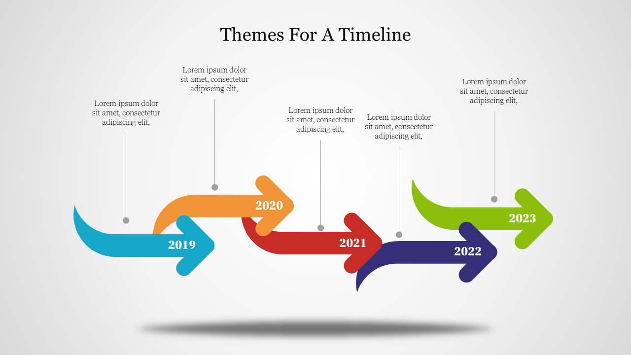Amazing Themes For A Timeline Presentation Template 