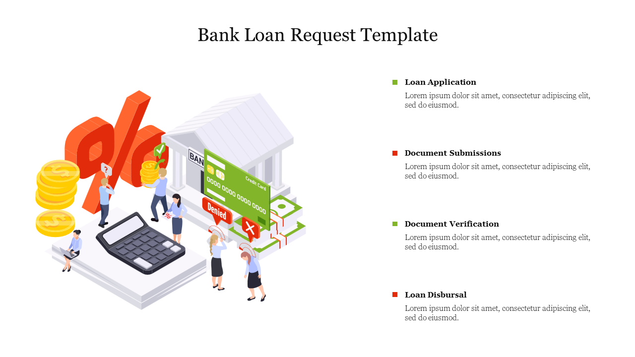 Bank Loan Request Template