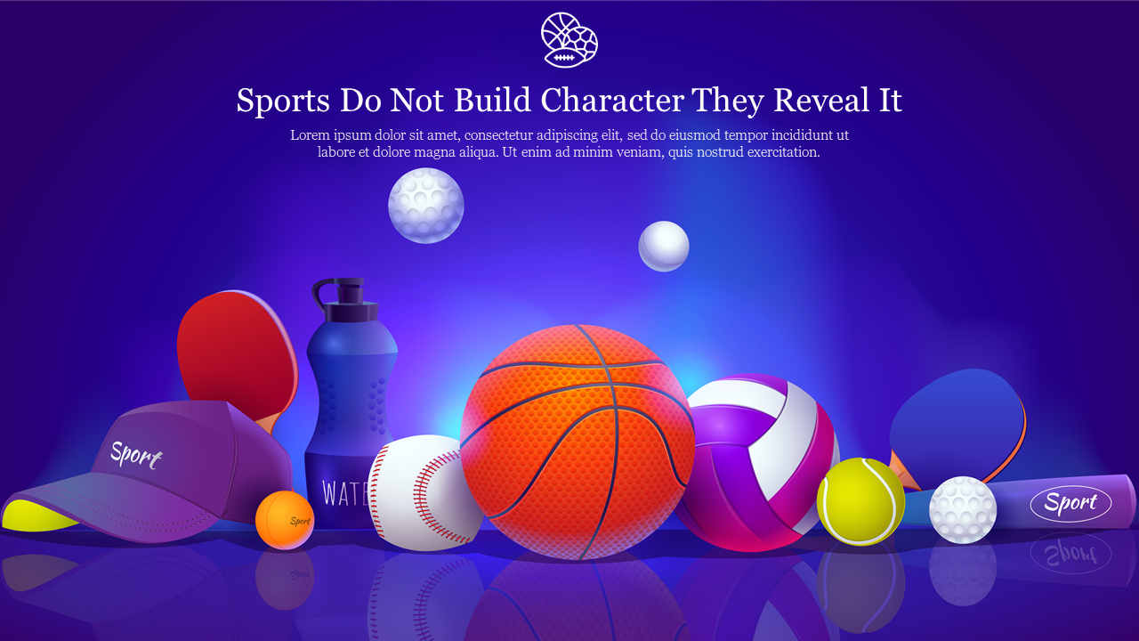 Free PowerPoint Backgrounds Sports