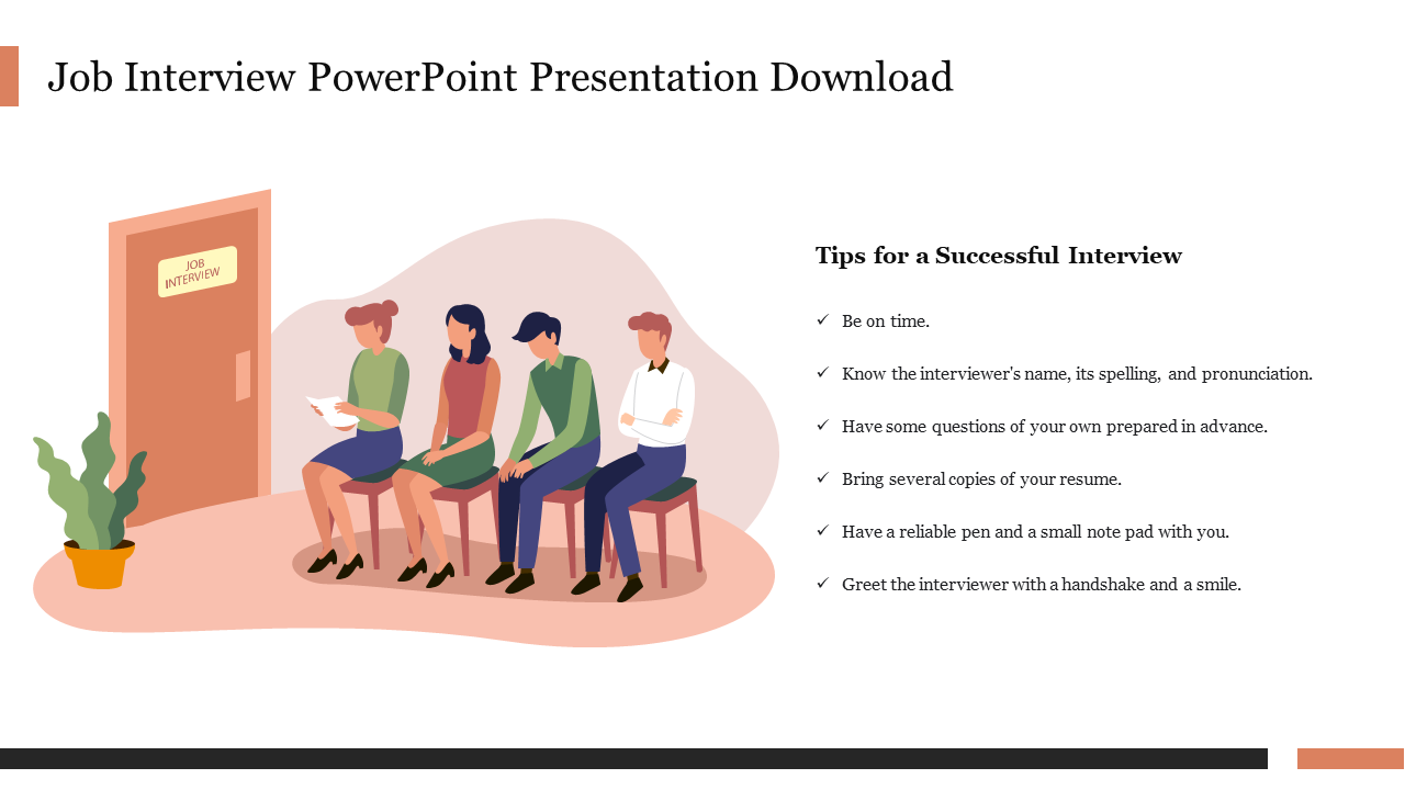 Best Job Interview PowerPoint Presentation Download Slide